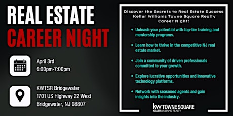 NJ Real Estate Career Night
