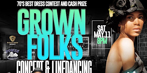 70’s Best Dress Contest & Cash Prize: Concert and Line Dancing Competition primary image