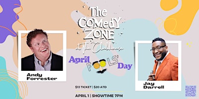 Primaire afbeelding van April Fools' Day Standup Comedy Show with Andy Forrester & Jay Darrell