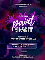 Image principale de Paint Night at Cheshire Brewing Company with Painting with Rochelle