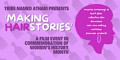 Imagen principal de TNA Presents: 'Making Hairstories' - A Women's History Month Event