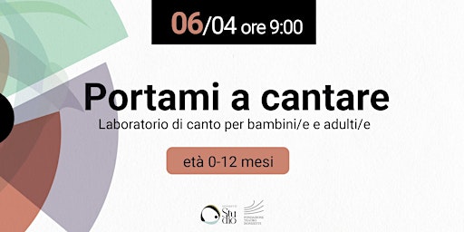 Imagem principal do evento Portami a cantare 0-12 mesi