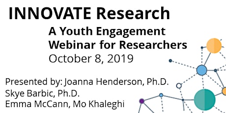 INNOVATE Research: A Youth Engagement Webinar for Researchers primary image