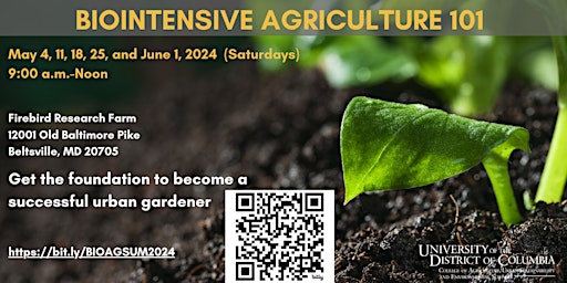 Imagem principal do evento Biointensive Agriculture 101