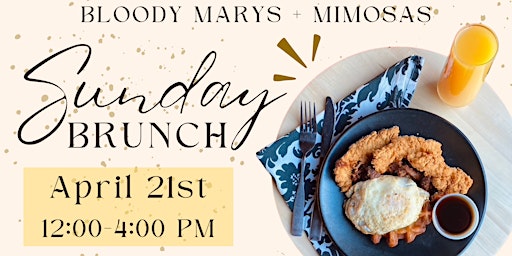 Imagem principal do evento Sunday Brunch at Libations Winery with Mimosas + Bloody Marys