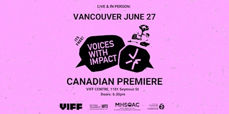 Voices With Impact 2024: Mental Health Film Premiere (Canada)