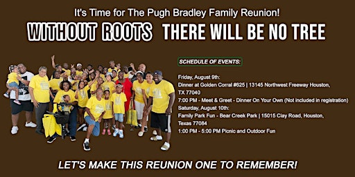 Imagem principal do evento Pugh - Bradley Family Reunion
