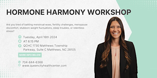 Hauptbild für Hormone Harmony Workshop