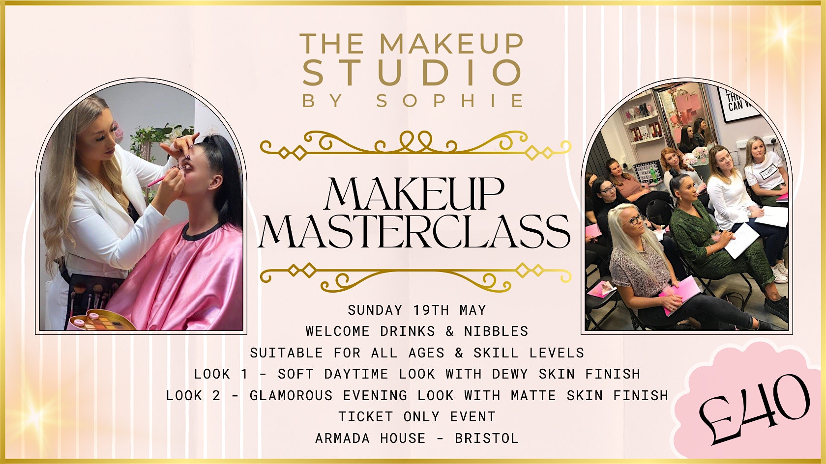 Makeup Masterclass - 2 x Live Demos