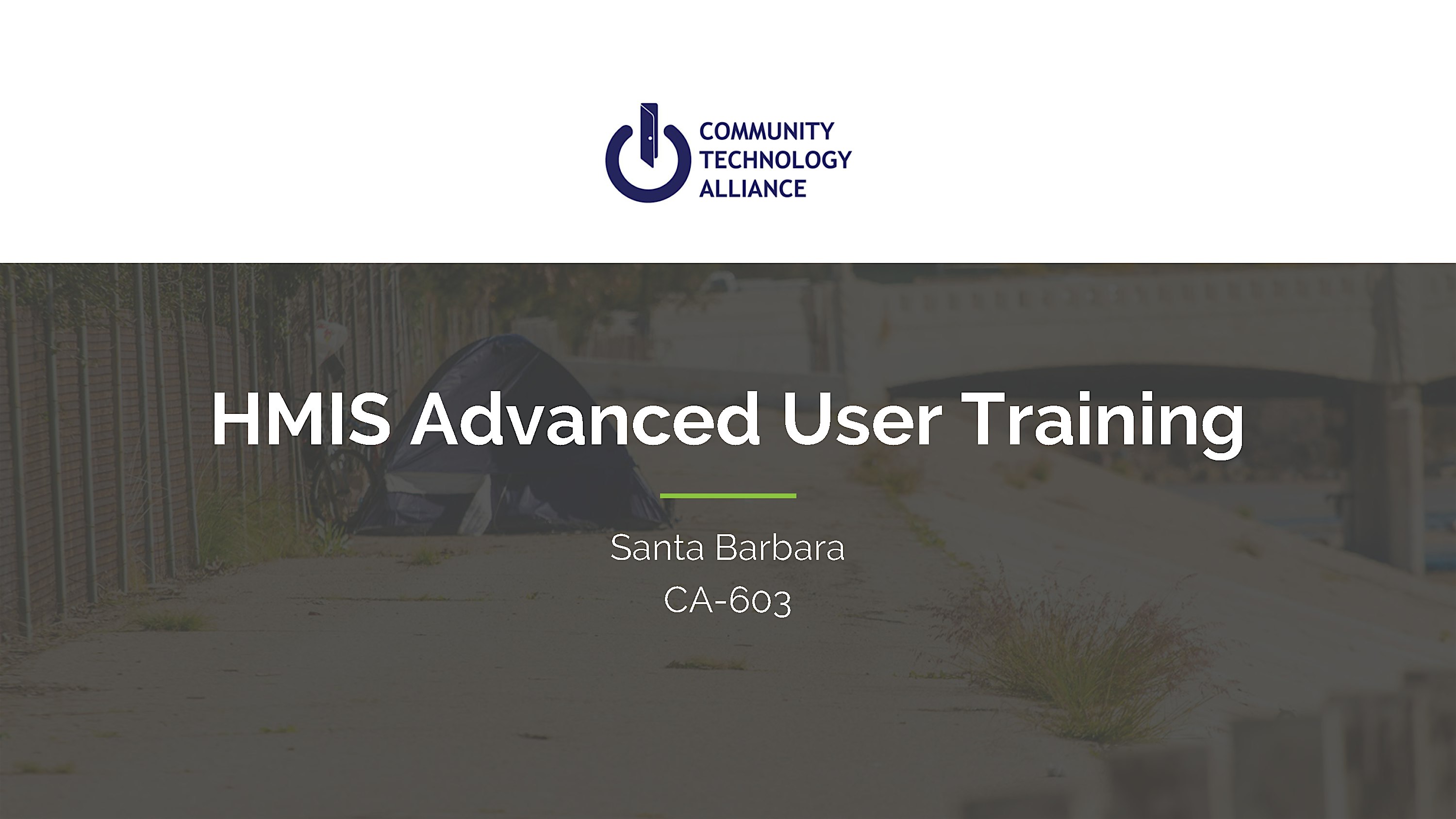 Advanced User Training – April 18, 2024