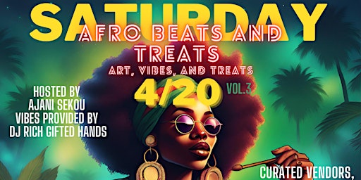 Imagem principal do evento AfroBeats and Treats Vol. 3