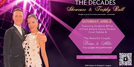 Imagem principal do evento Dancing Through The Decades Showcase and Trophy Ball - Space is Limited!