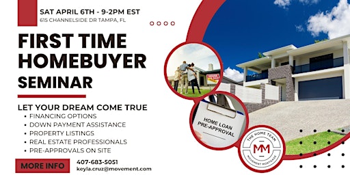 Homebuyer Seminar: Ready own a place you can call HOME? primary image