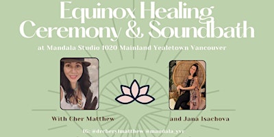 Equinox Microdose Healing Ceremony & Soundbath primary image
