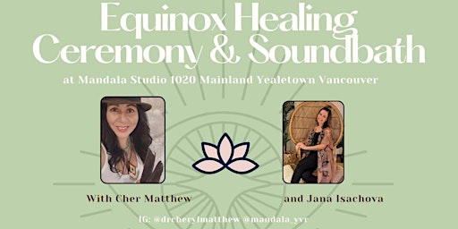 Hauptbild für Equinox Microdose Healing Ceremony & Soundbath