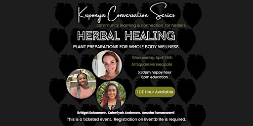 Imagem principal do evento Herbal Healing: Plant Preparations for Mental Health Support