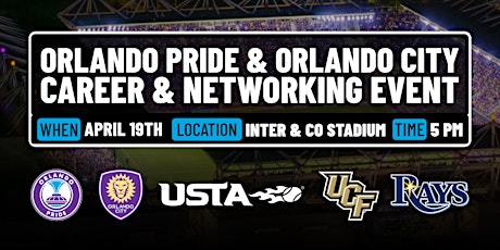 SOLD OUT: Orlando Pride & Orlando City Career & Networking Event  primärbild