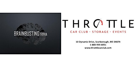 Brainbusting Trivia at Throttle Car Club
