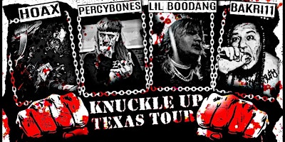 Imagem principal do evento KNUCKLE UP Texas Tour (Austin)