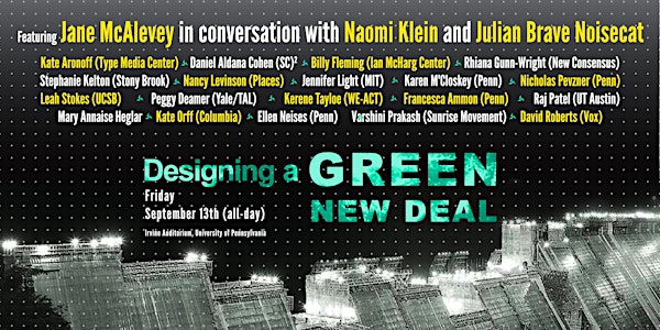 Designing a Green New Deal