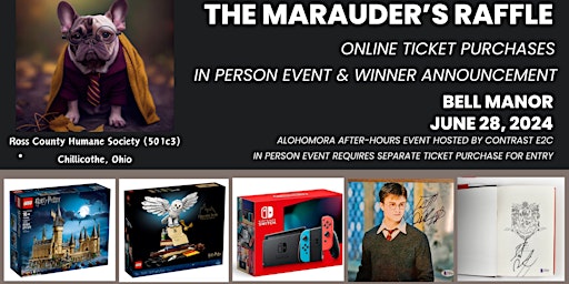 The Marauder's Raffle for Ross County Humane Society  primärbild