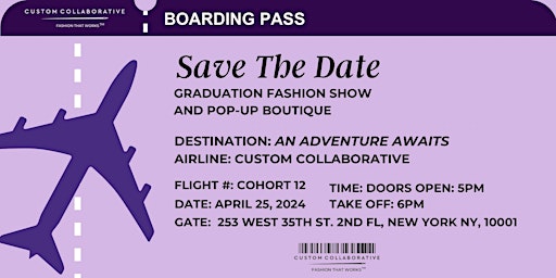 Hauptbild für Adventure Awaits: Graduation Fashion Show