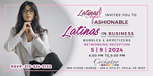 Imagem principal do evento Fashionable Latinas in Business