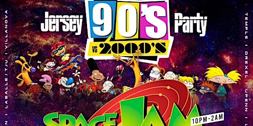 Imagem principal do evento Space Jam : 90s vs 2000s : Jersey Party