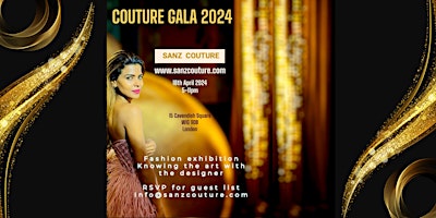 Primaire afbeelding van Fashion Couture Gala 2024 in Mayfair London