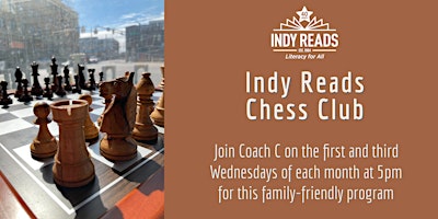 Indy Reads Chess Club primary image