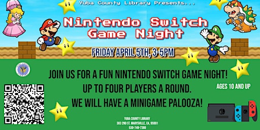 Nintendo Switch Game Night primary image