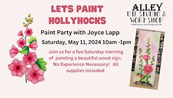 Imagen principal de PAINT PARTY with Joyce Lapp