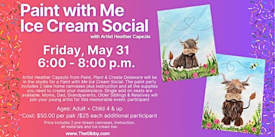 Imagen principal de Paint with Me - Ice Cream Social