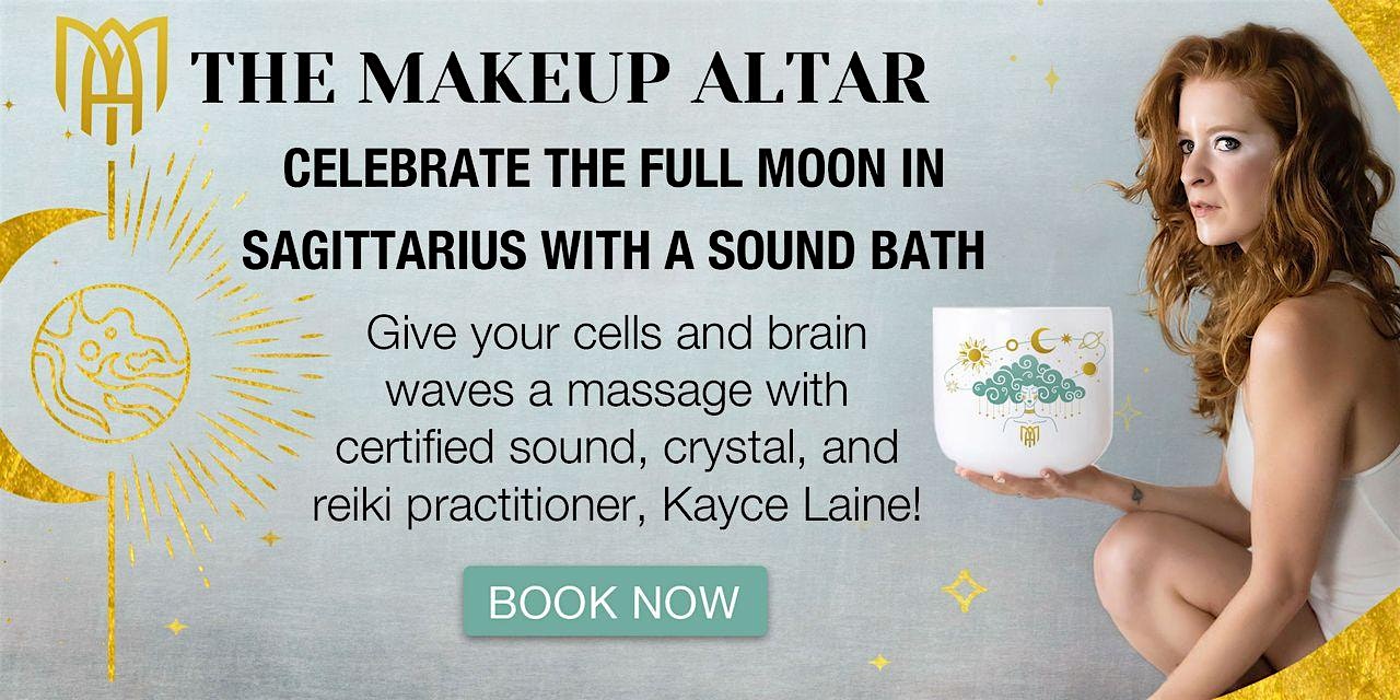 5\/23  Sound Bath Celebrate the Full Moon in Sagittarius
