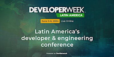 Imagem principal do evento DeveloperWeek Latin America 2024