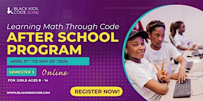 Primaire afbeelding van Black Kids Code Technology After School Program - Toronto