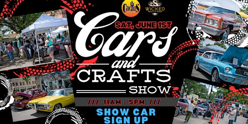 Imagem principal do evento 2024 Cars and Crafts Show - Show Car Sign Up