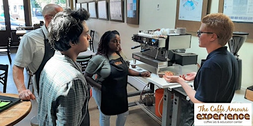 Mini Learning Session: Milk Steaming & Latte Art at Caffe Amouri primary image