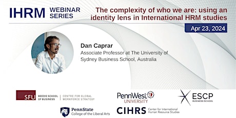 The complexity of who we are: using an identity lens in IHRM studies