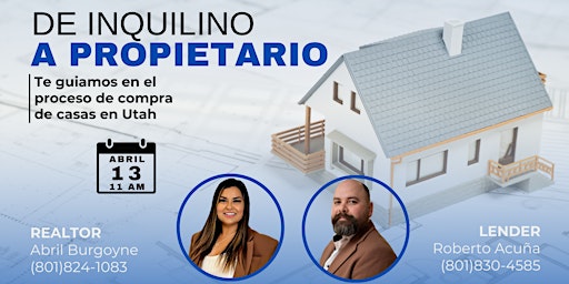 Immagine principale di DE INQUILINO A PROPIETARIO: Guía para compra de casas en Utah 