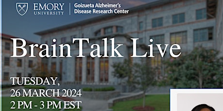 Emory BrainTalk Live- Onsite at  Emory Brain Health Center  primärbild