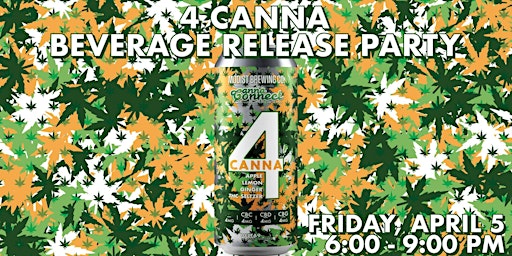 Primaire afbeelding van 4 Canna Beverage Release Party at Modist Brewing