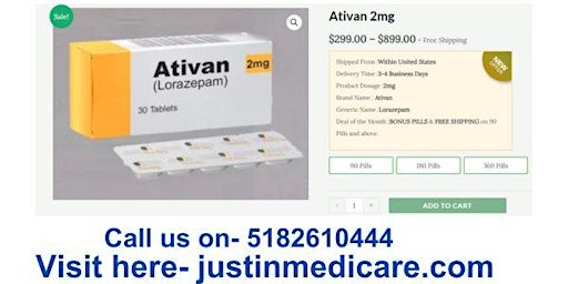 Buy Ativan Online Via Online Payments primary image