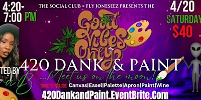 Imagem principal do evento 420 Dank & Paint