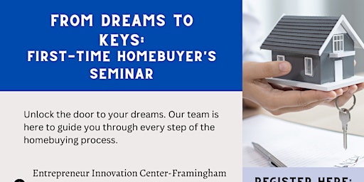 Primaire afbeelding van From Dreams to Keys: First-Time Homebuyers Seminar