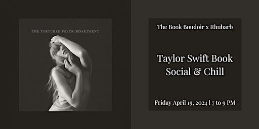 Taylor Swift Book Social & Chill primary image