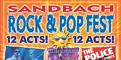 Sandbach Rock n Pop festival primary image