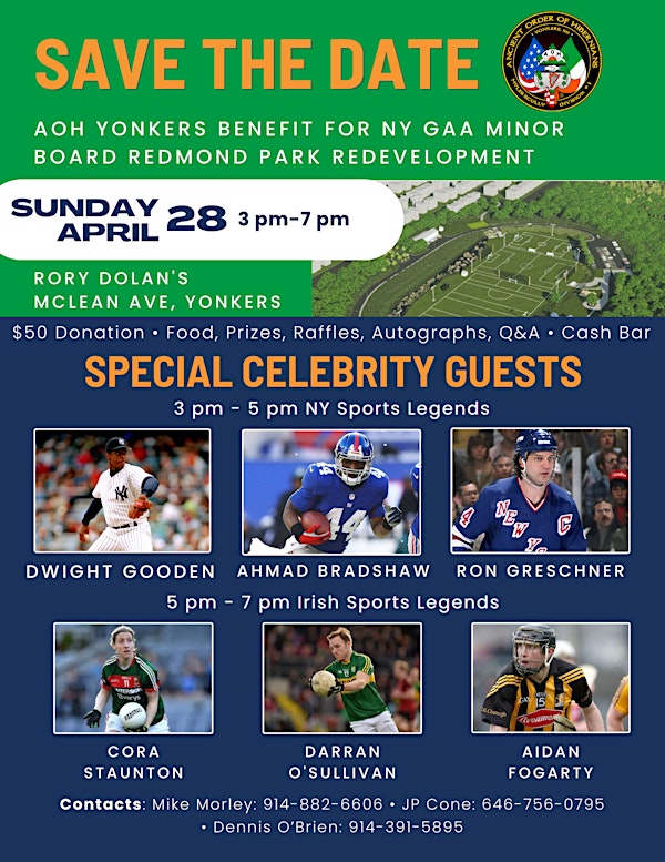 Yonkers AOH 1 benefit for New York Minor Board GAA