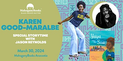 Imagen principal de Karen Good-Marable SPECIAL STORYTIME ft.  Jason Reynolds