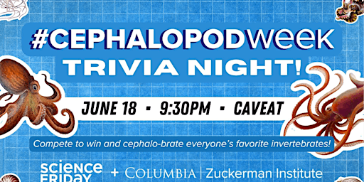 Primaire afbeelding van Cephalopod Week Trivia Night